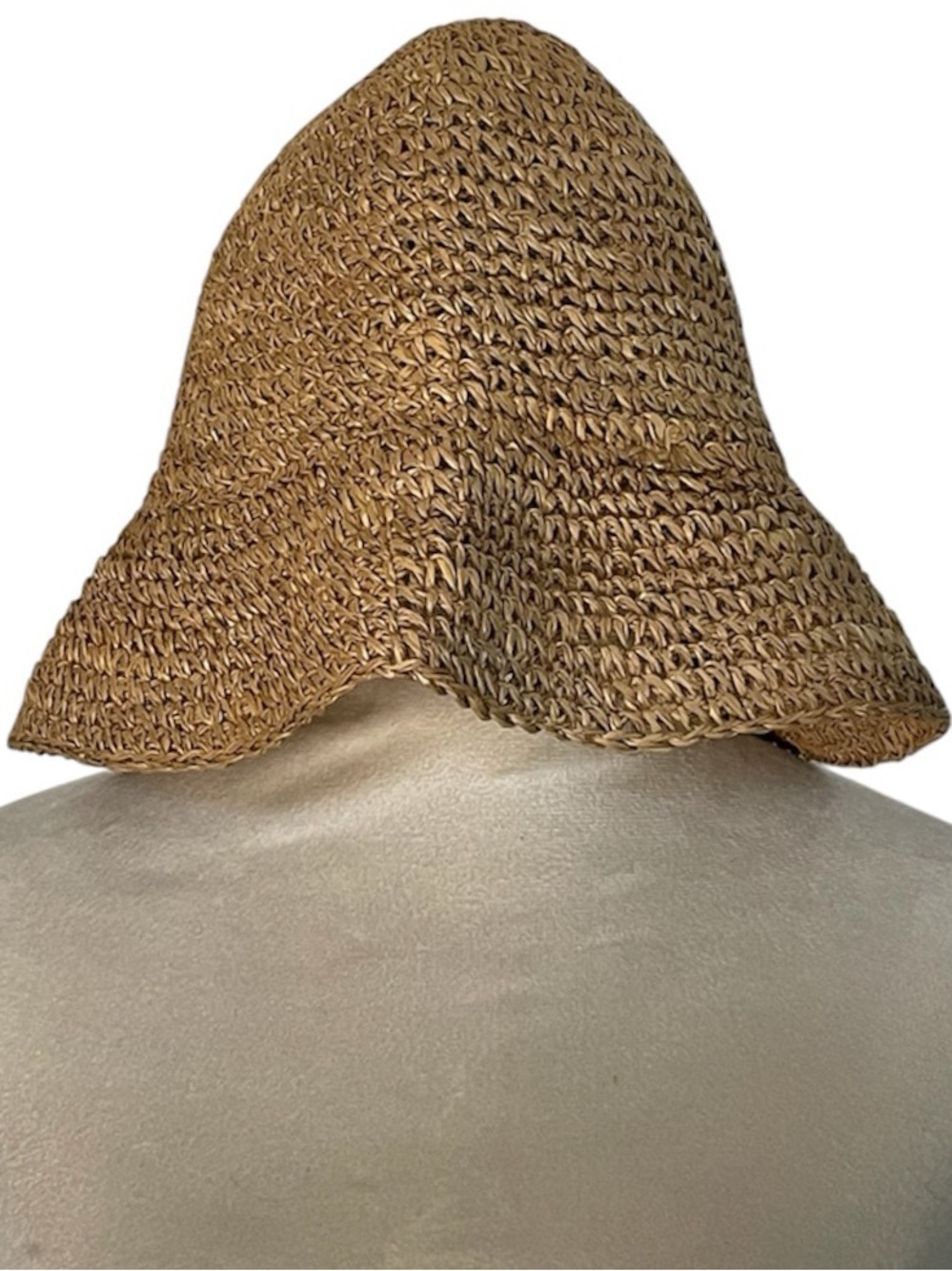 Straw bucket Hat